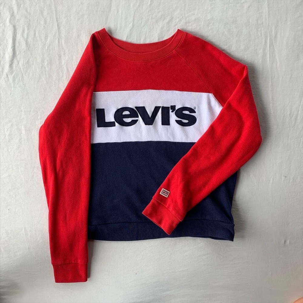 Levi’s Crewneck - Red White and Blue